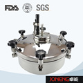 Stainless Steel Food Grade Round Type Manhole with Light (JN-ML2004)