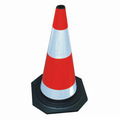 Reflective Road Triangle Traffic Cone