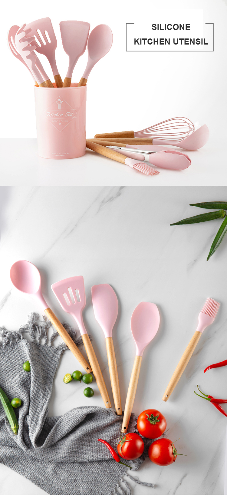 Silicone Kitchen Utensil Set