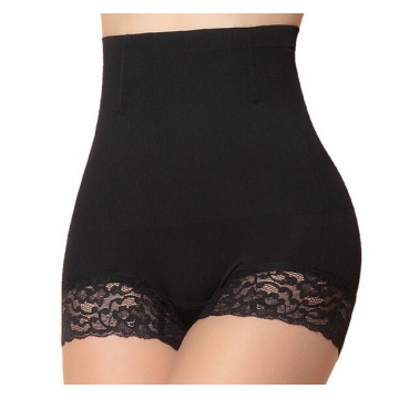 Hot Sale High Waist Women Nylon Lace Slimming Bodyshaper Underwear