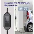 7kW AC Portable Type EV Charger LCD Display