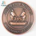 Versorgen Sie 70mm kundenspezifische Logo-Herausforderungs-Metallmilitärmünze für Andenken-Geschenk