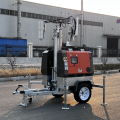 9m Mobile Lighting Tower Diesel LED Light Tower