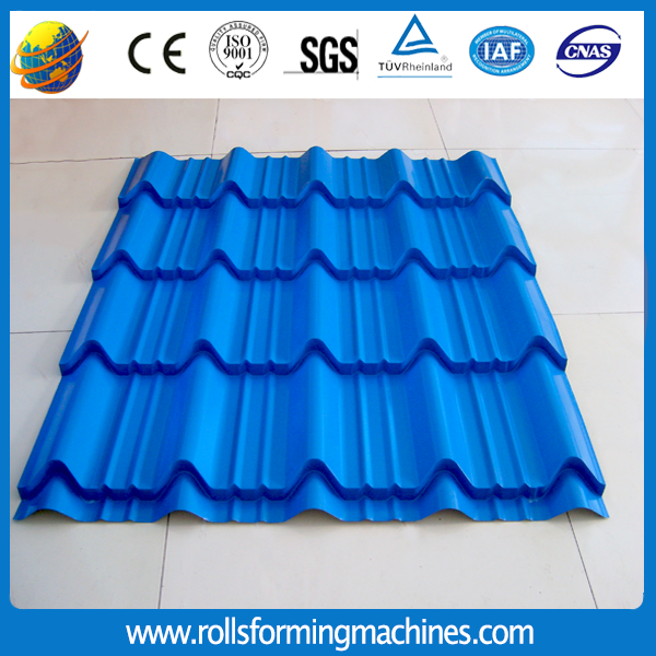 Aluminium Roofing Sheets Machines Prices Automatic Glazed Roof Tile Steel Roll Forming Machine Roll Former