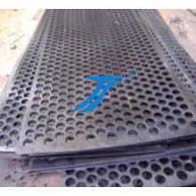 Staggered Round Hole Perforated Metal