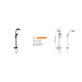 Bath Room Wall Mounted Thermostatic Shower Faucet Mixer