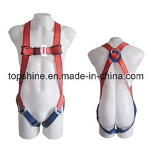 Poliéster Standard Professional Industrial Ajustável Full-Body Harness Safety Belt