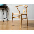 Cadeira de Wishbone de Wegner Cadeira de jantar de madeira maciça