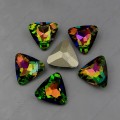 Rainbow Color Point Back Fancy Stones Rhinestones Beads for Jewelry