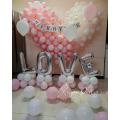 Exclusive balloons for Valentine's Day scene