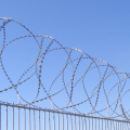 Galvanized concertina razor barbed wire