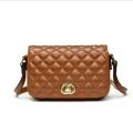 classic young ladies' leather messenger bag