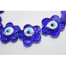 Flower-shaped evil eye beads Cheap wholesale