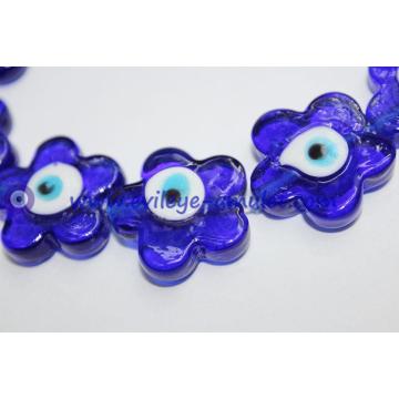 Flower-shaped evil eye beads Cheap wholesale