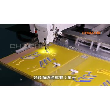 Automatic lockstitch industrial sewing machine