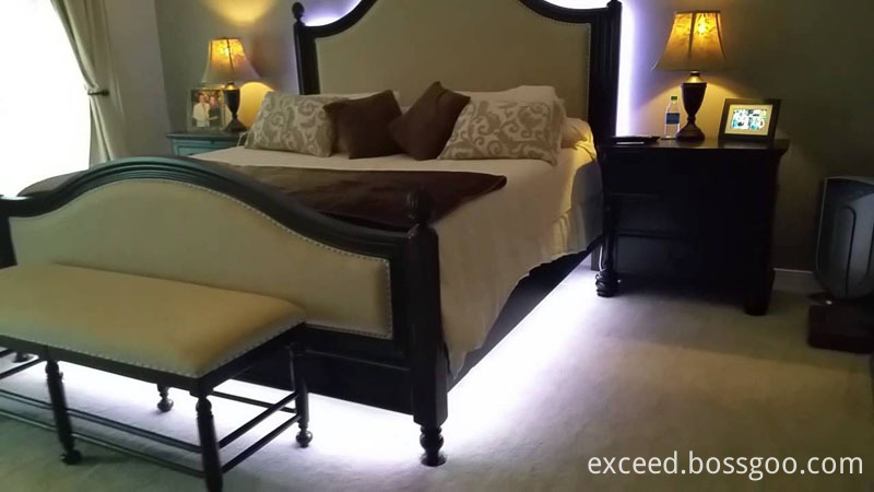 Single Sensor LED Bed Light for Bedroom