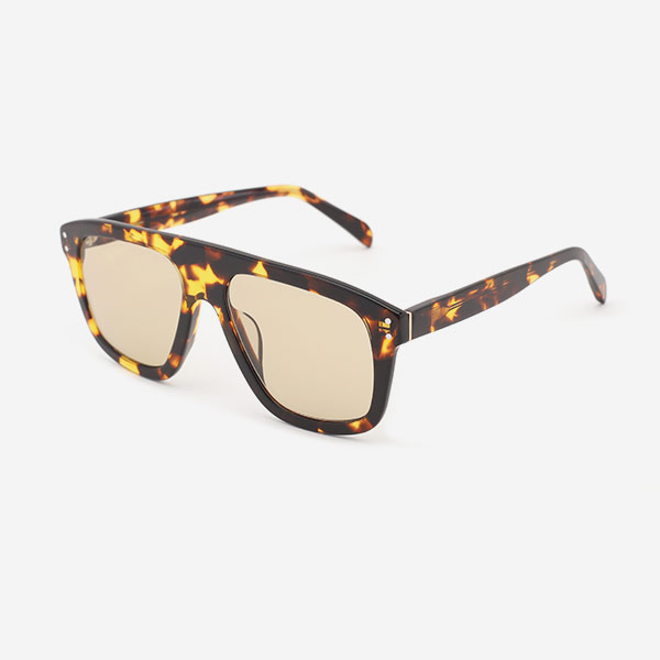 Pilot Square Acetate Unisex Sunglasses 21A8094 Pilot Square Acetate Unisex Sunglasses 21A8094