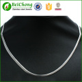 Latest Design Necklaces Flat Snake Chain Necklace