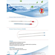 Canules fémorales pour chirurgie cardiaque