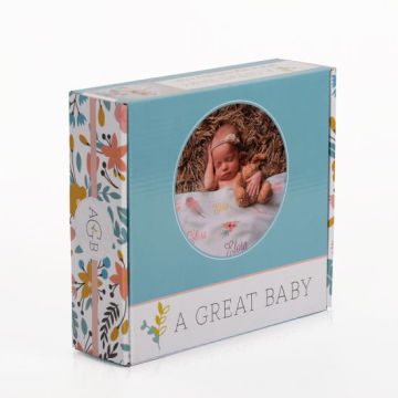 Custom Printed Logo Paper Packaging Baby Products Box