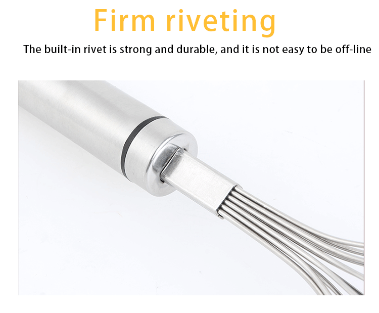 stainless steel whisk eggbeater 