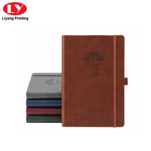 PU Cover Notebook Printing With Elastic