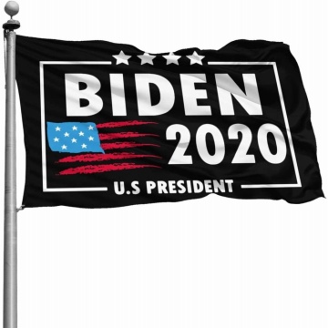 Custom Joe Biden Flag Satin Printing USA American