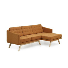 Home Design Möbel Wohnzimmer Sofa mit Holzbein