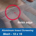 Filtrage d&#39;insectes à fenêtre en aluminium 18X16mesh