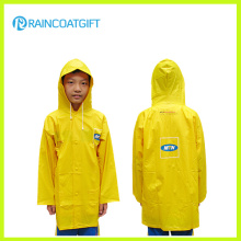 Waterproof Yellow PVC Childrens Rainwear