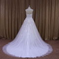 Fashion A-Line Bridal Gowns Beading Lace