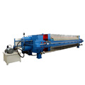 Filter press of sewage treatment plant