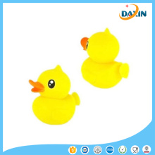 Cute cartoon pato amarelo forma de silicone otário titular do telefone móvel