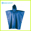 Unisex dauerhaft recycelbar wasserdichte Polyester Regenponcho