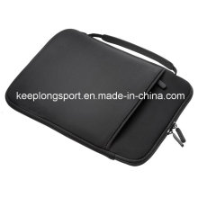 Caso de moda laptop neoprene com alça, luva de laptop neoprene