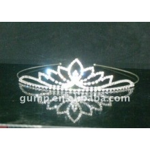 Couronne de mariage en cristal de strass