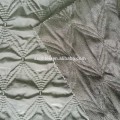 velboa/polyester embroidered thermal padded fabric with quilting for down coats/jacket