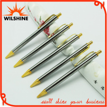 New Arrivals Promotional Shiny Slim Hotel Metal Ball Pen (BP0081)