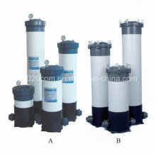 Boîtier de cartouche de filtre à eau en plastique pour traitement de l&#39;eau