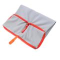 custom anti slip microfiber yoga towel with zipper