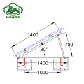 Supports de fixation au sol pour panneaux solaires