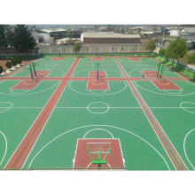 Tuiles extérieures de sports de basket-ball d&#39;interlock de pp