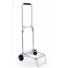 folding wheeled shopping cart