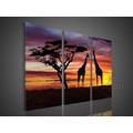 Wall Decoration African Art on Canvas Painting (AR-151)