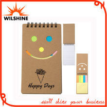 Eco Friendly Smile Face Recycled Notepad (NP129)