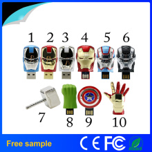 China Manufactuer Capitão americano USB2.0 Flash Drive