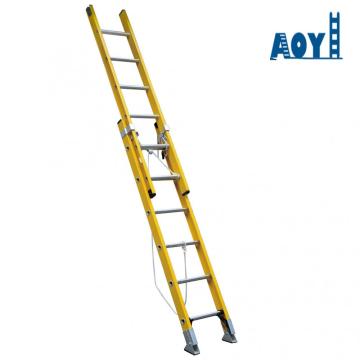 section fiberglass ladder