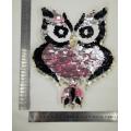 High quality owl  reversible patches