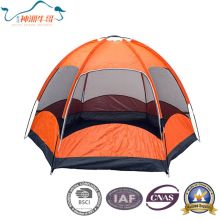 4 Person Fiberglass Family Camping Dome Beach Tent for Travelling