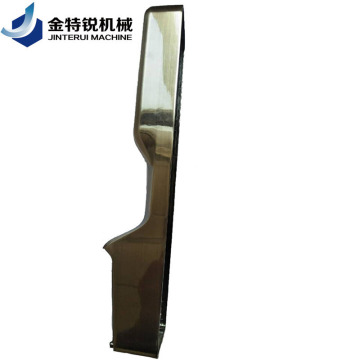 Galvanized zamak door handle die-cast